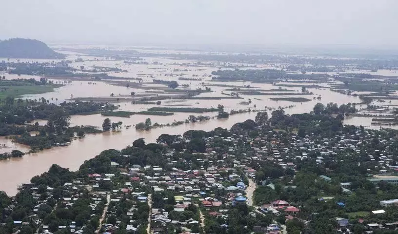 Myanmar floods: 113 लोगों की मौत, 60 से अधिक अभी भी लापता