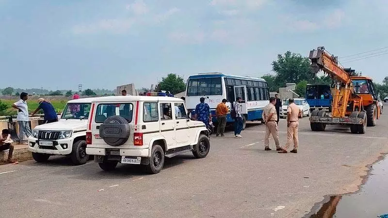 Haryana : पुलिस ने पंजाब सीमा सील की, स्थानीय लोगों को परेशानी