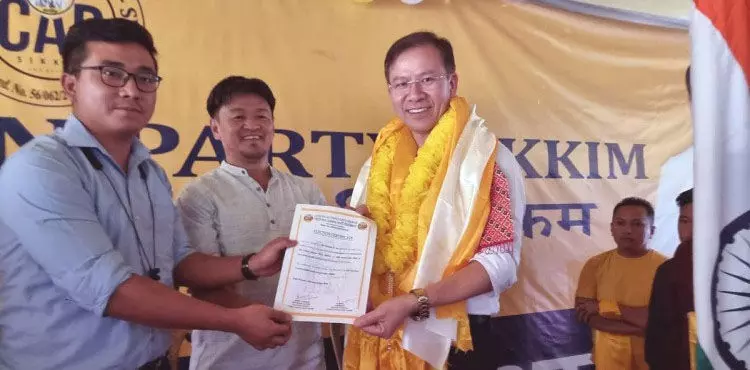 Sikkim : गणेश राय निर्विरोध सीएपी सिक्किम के अध्यक्ष चुने गए