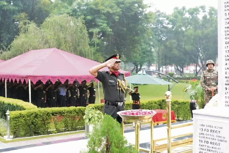 पश्चिमी कमान ने Chandimandir में 78वां स्थापना दिवस मनाया