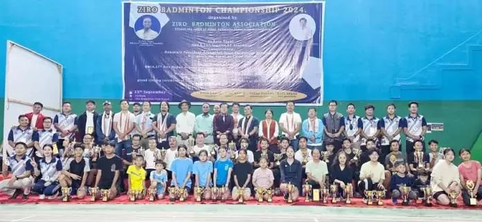 2nd Zero Badminton Championship : रिनी और नितिन ने महिला और पुरुष एकल खिताब जीते