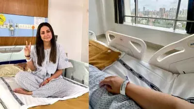 Hina Khan अपने कीमोथेरेपी सेशन के लिए अस्पताल लौट आई