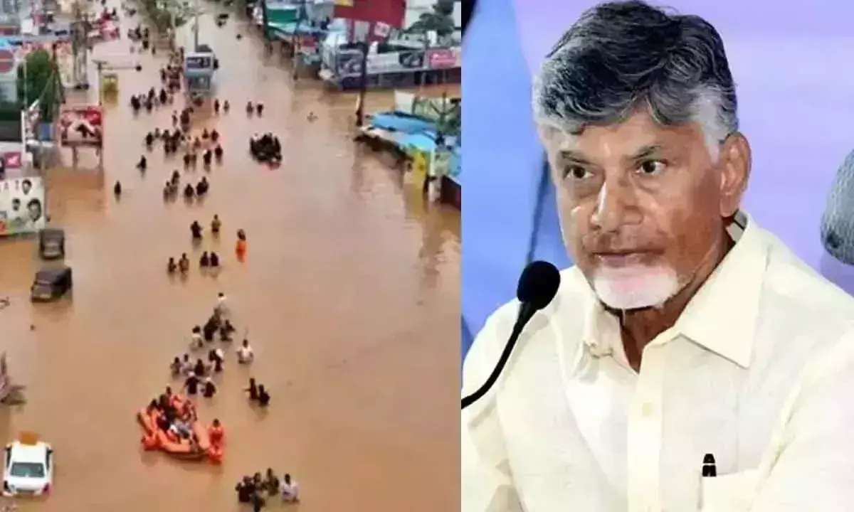 Chandrababu प्रभावित निवासियों के लिए बाढ़ सहायता की समीक्षा करेंगे