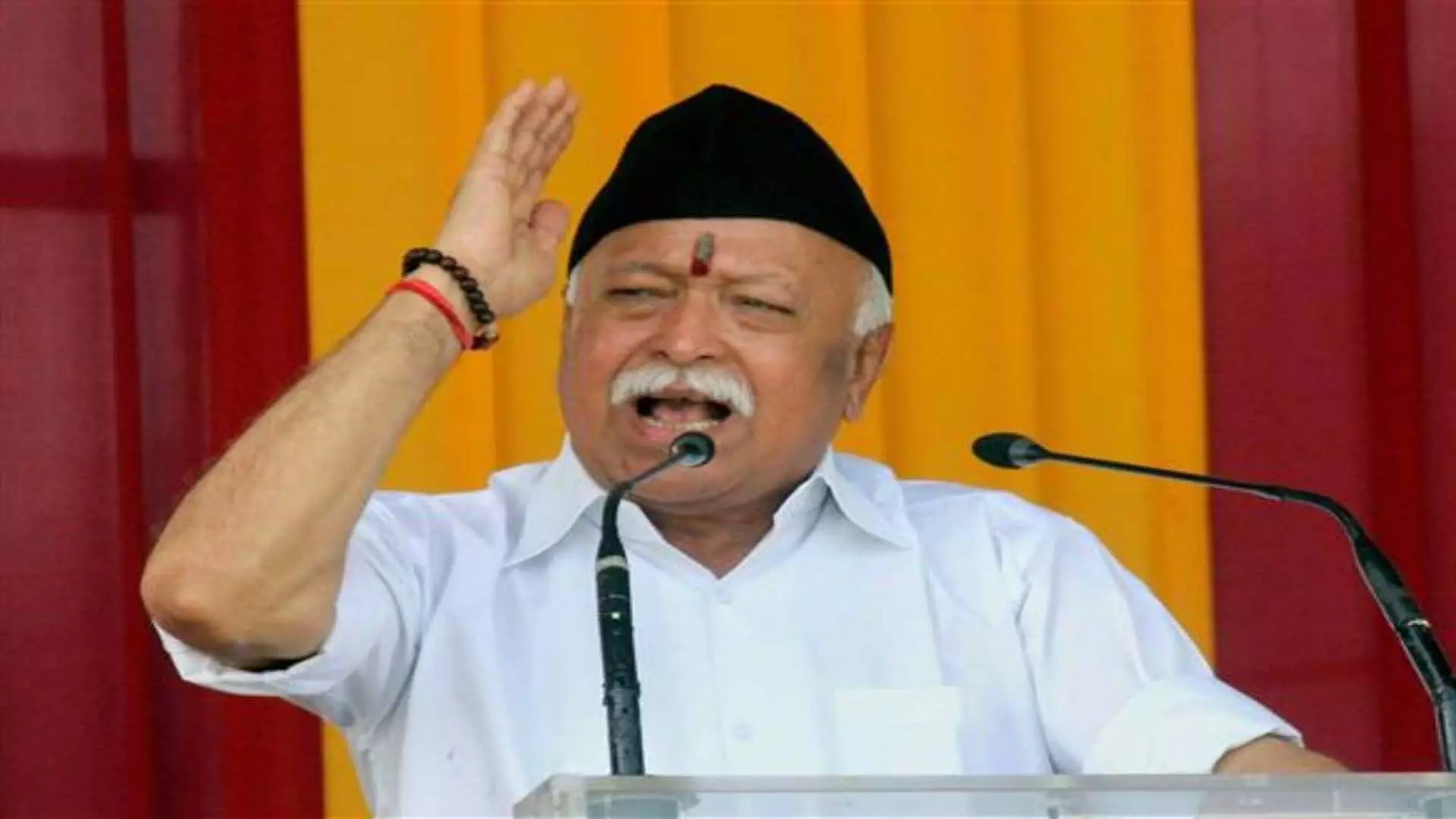 अलवर में महामृत्युंजय महायज्ञ में शामिल हुए Mohan Bhagwat