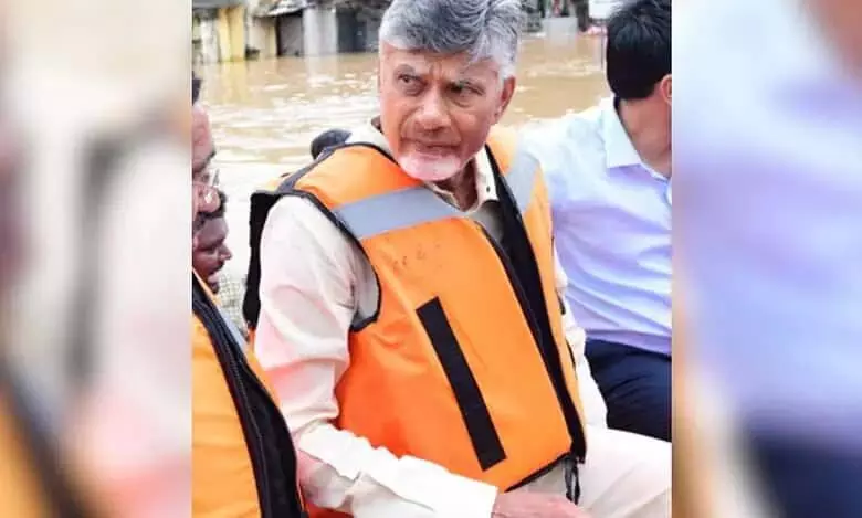 Andhra CM ने बाढ़ पीड़ितों के लिए मुआवजे की घोषणा की