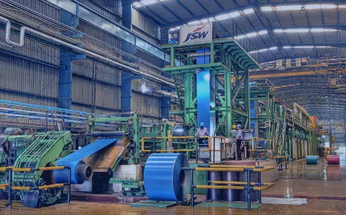 JSW Steel के शेयर में -0.49% की गिरावट आई