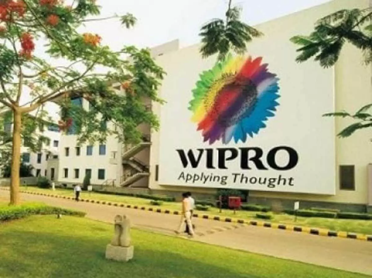 Wipro के शेयर में आज -2.95% की गिरावट आई