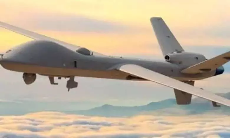 MQ-9B Sea Guardian drone बंगाल की खाड़ी में दुर्घटनाग्रस्त हुआ