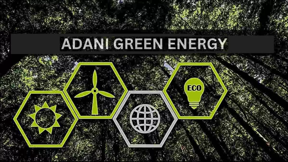 Adani Green Energy के शेयर में -0.41% की गिरावट आई