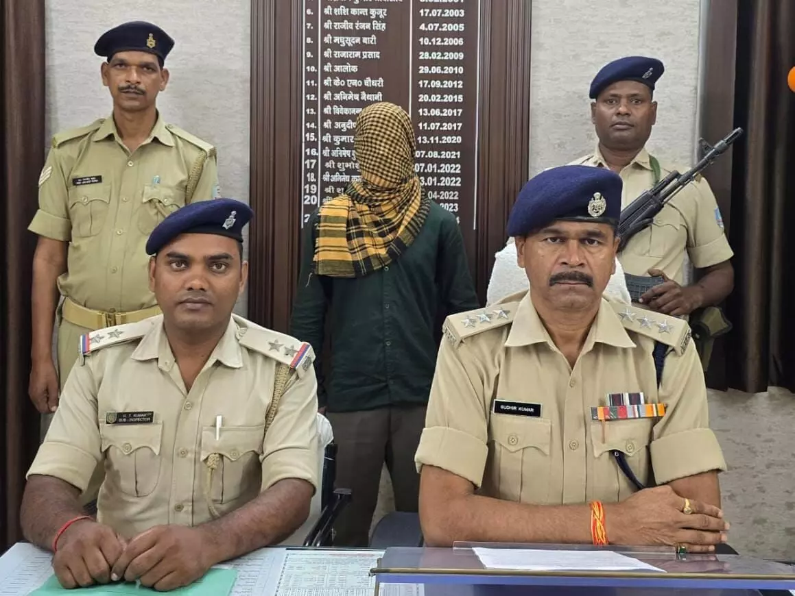 Jamshedpur: रसनगर पुलिस ने आकाश पटेल को ब्राउन शुगर के साथ गिरफ्तार किया