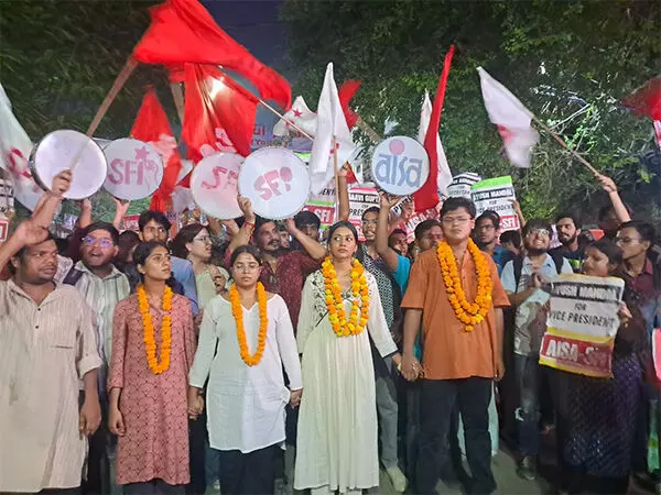 AISA-SFI ने आगामी डूसू चुनावों के लिए अपने उम्मीदवारों की घोषणा की