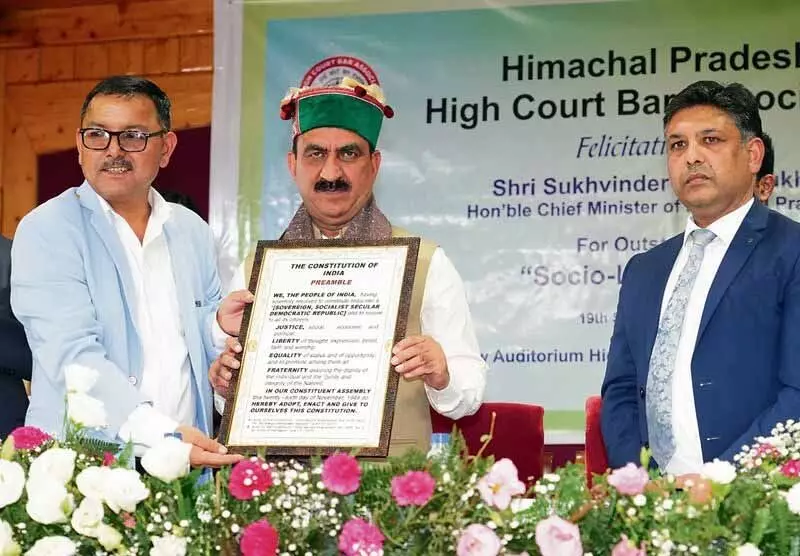 Himachal : लुहरी, धौला-सिद्ध बिजली परियोजनाओं को अपने अधीन लेने के लिए हाईकोर्ट में पुनरीक्षण याचिका दायर करेंगे, सुखू ने कहा