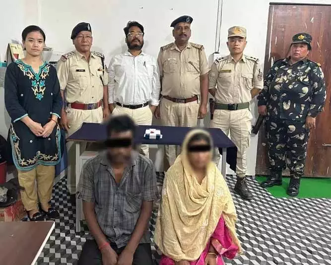 Arunachal : बांदरदेवा पुलिस ने दो लोगों को गिरफ्तार लिया, हेरोइन जब्त