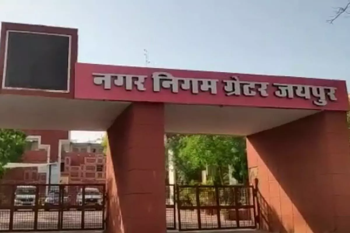 Jaipur: नगर निगम जयपुर ग्रेटर ने अतिक्रमणों पर की कार्रवाई