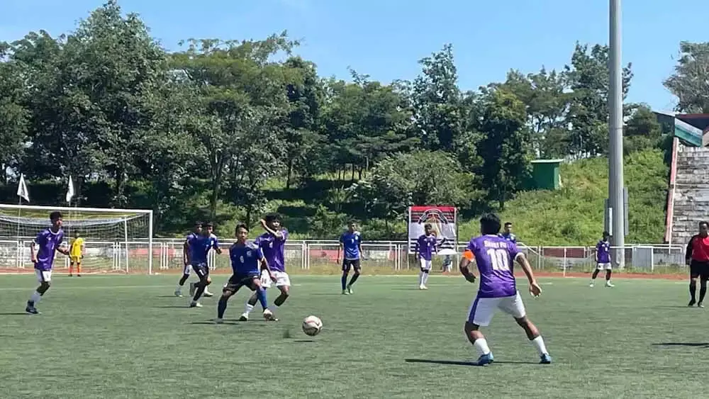 Nland: असुफ़ु क्रिश्चियन इंस्टीट्यूट ने साहेई FC पर 2-0 से जीत दर्ज