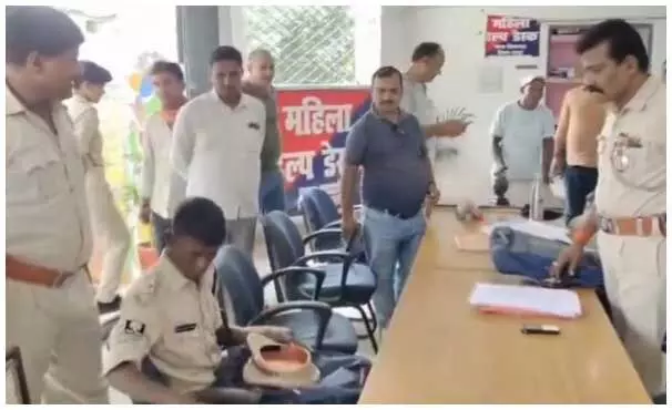 नकली IPS का असली VIDEO, असली पुलिस ने खोली पोल