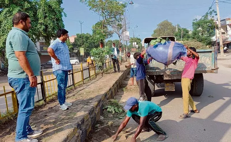 Haryana : यमुनानगर नगर निगम ने चलाया सफाई अभियान