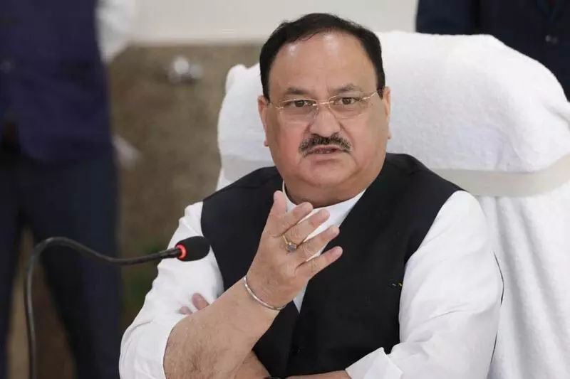 Nadda ने मान से आयुष्मान का बकाया चुकाने को कहा