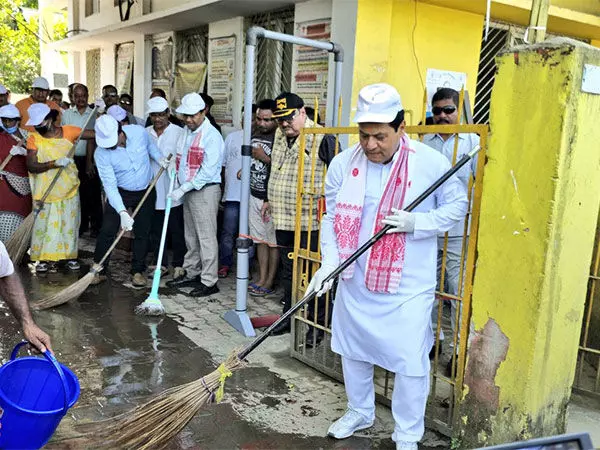 केंद्रीय मंत्री सोनोवाल ने Dibrugarh से स्वच्छता ही सेवा अभियान का उद्घाटन किया