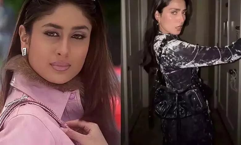 Ayeza Khan ने करीना कपूर के पू सीन को रीक्रिएट किया