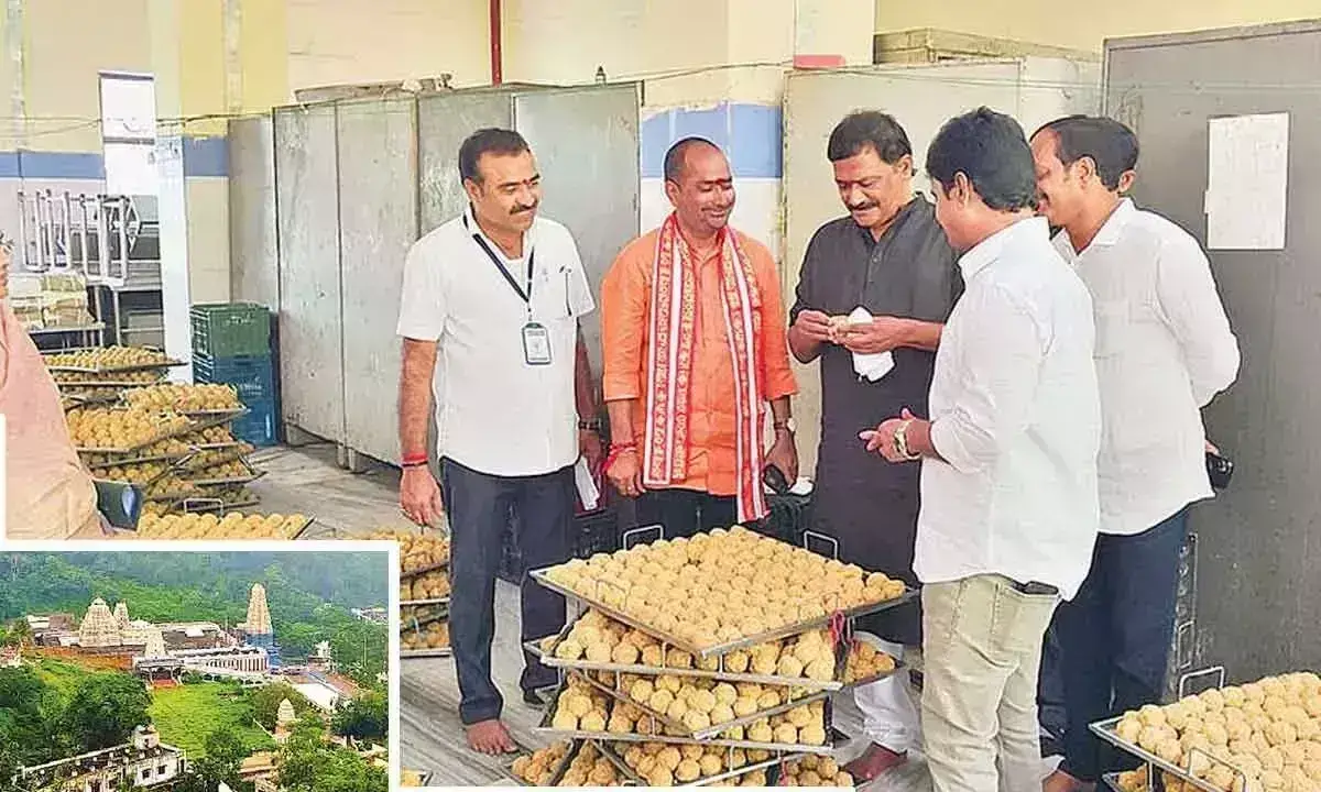 ‘सिंहाचलम Temple में घटिया गुणवत्ता वाला घी इस्तेमाल किया जा रहा है’