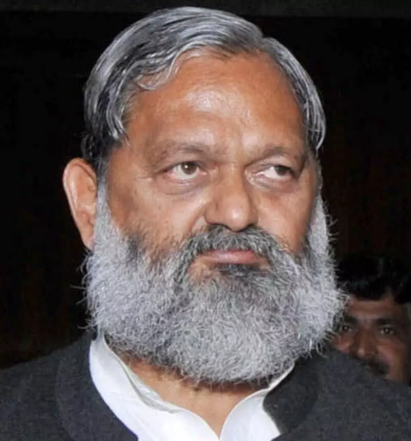 रैली के दौरान Anil Vij को किसानों के गुस्से का सामना करना पड़ा