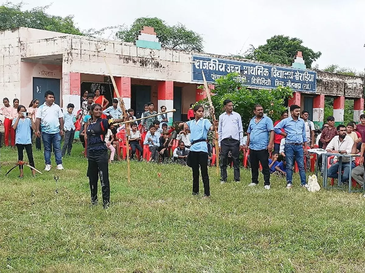 Bikaner: 68वीं जिला स्तरीय विद्यालयी तीरंदाजी प्रतियोगिता शुरू