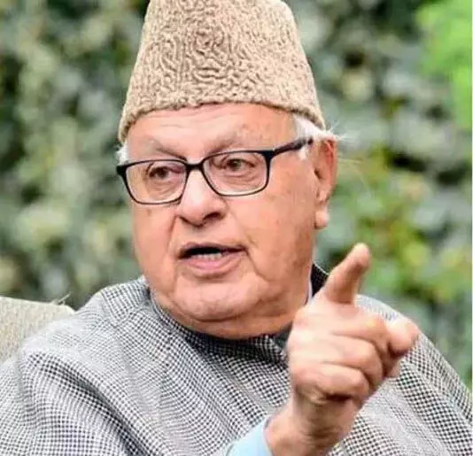 Dr. Farooq ने लोगों को वोटों के विभाजन के प्रति आगाह किया