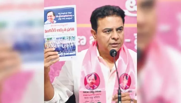 KTR ने दलबदलुओं के कब्जे वाले क्षेत्रों में BRS के पुनर्निर्माण के प्रयासों की अगुवाई की