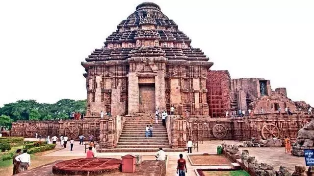 Konark के सूर्य मंदिर में जमीनी सर्वेक्षण में संरचनात्मक अवशेष पाए