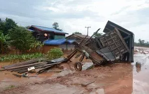 Laos: भूस्खलन में एक व्यक्ति की मौत, दो लापता