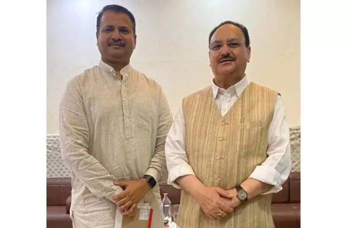 Nadda ने जम्मू-कश्मीर में भाजपा के सभी प्रकोष्ठों के प्रदर्शन की समीक्षा की