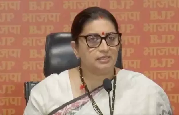 नेशनल कॉन्फ्रेंस और कांग्रेस ने आतंकवाद को बढ़ावा दिया: Smriti Irani