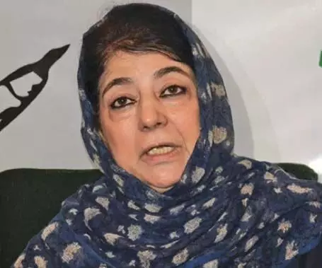 जम्मू-कश्मीर में कभी भाजपा सरकार नहीं बनेगी: Mehbooba Mufti