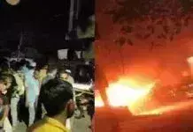 Moradabad: नाबालिग के अपहरण करने की कोशिश, लोगों ने आरोपी नसीर को पकड़कर पीटा