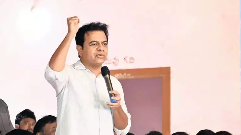 KTR को सृजन का कानूनी नोटिस, कहा- आरोपों से बचें