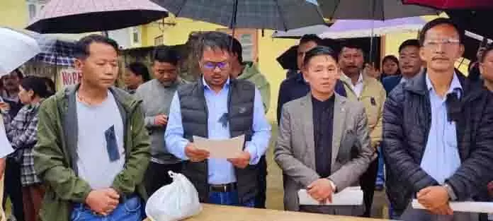 Arunachal : कोसाप इकाइयों ने किया विरोध प्रदर्शन