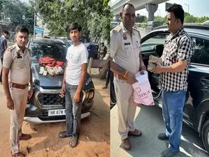 Gurugram police ने चुनाव पूर्व छापेमारी में 4 करोड़ रुपये से अधिक जब्त किए