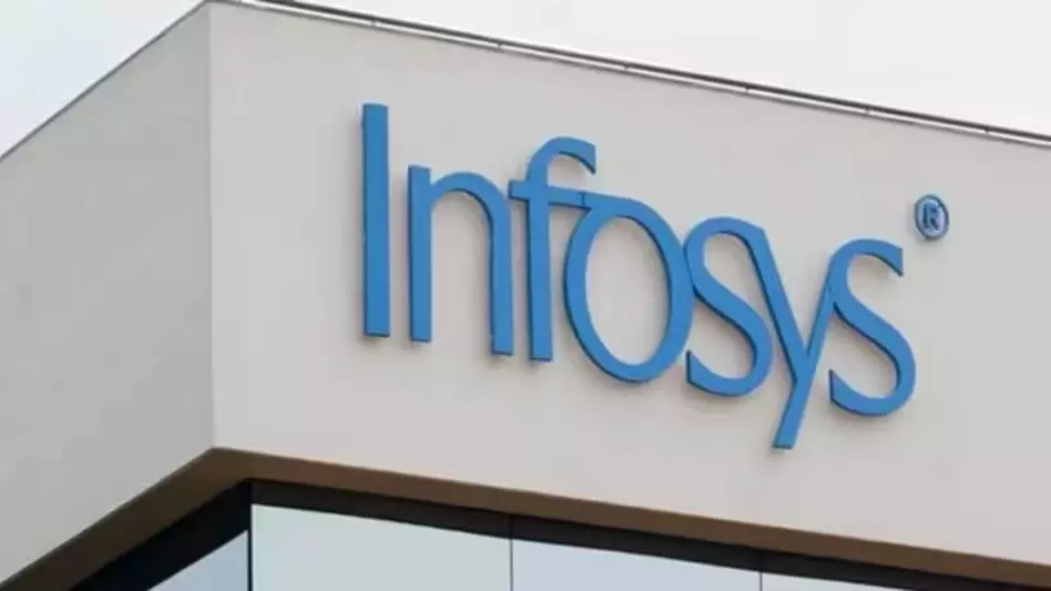 Infosys के शेयर में 1.11% की बढ़त