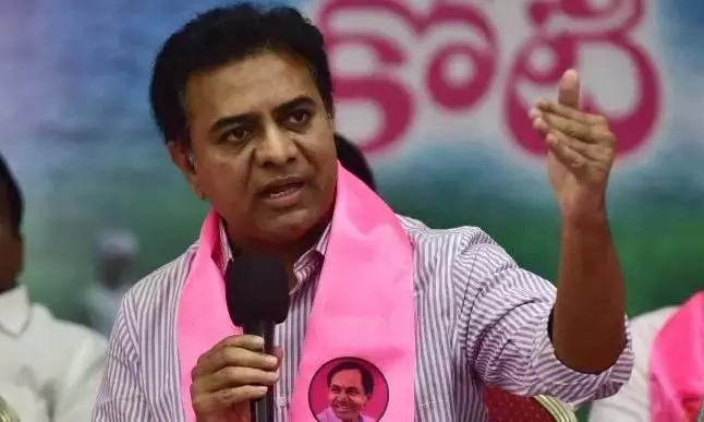 KTR को अमृत टेंडर आरोपों पर मानहानि का नोटिस भेजा गया