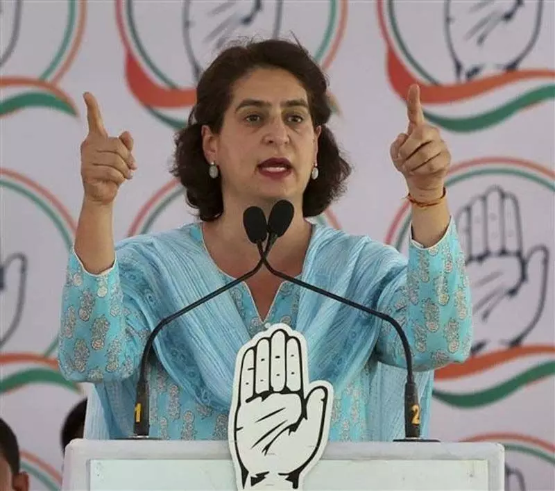 Priyanka वाड्रा कल दो रैलियों को संबोधित करेंगी