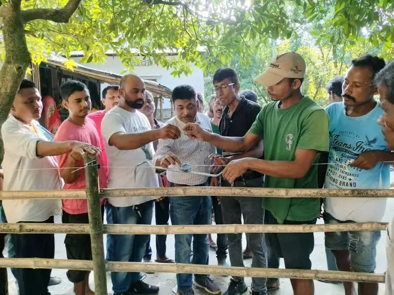 Assam : जोरहाट जिले में मानव-हाथी संघर्ष से प्रभावित