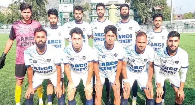 ARCO FC ने रोमांचक लीग ओपनर में जेएंडके बैंक अकादमी को हराया