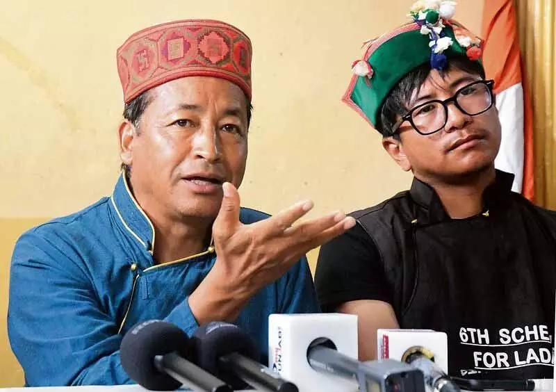 Wangchuk: लद्दाख को संविधान की छठी अनुसूची के दायरे में लाया जाए