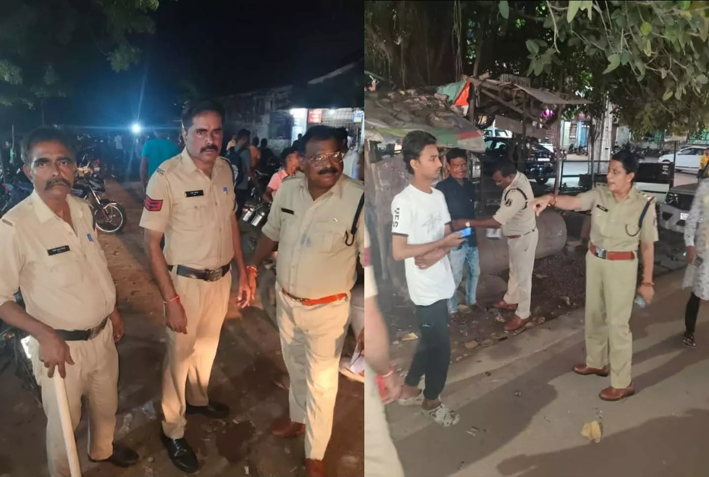 Raipur पुलिस ने चलाया चेकिंग अभियान