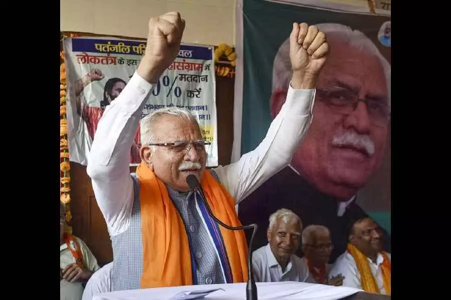 Haryana BJP पूर्व मुख्यमंत्री मनोहर लाल खट्टर से भिड़ गई