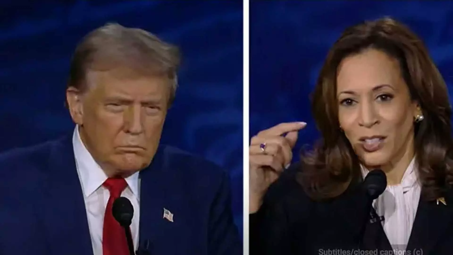 महत्वपूर्ण चुनावी राज्यों में Harris और Trump के बीच कड़ी टक्कर