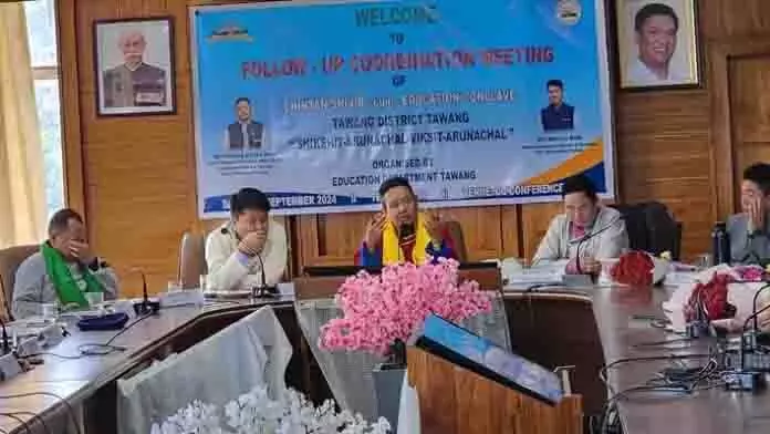 Arunachal : सोना ने शिक्षा क्षेत्र में सुधार के लिए फीडबैक पर जोर दिया