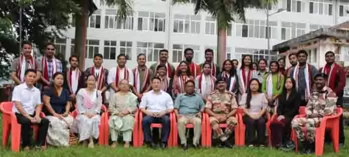 Arunachal : डीसी, एसपी ने एलबीएसएनएए के प्रशिक्षु अधिकारियों के साथ संवाद सत्र आयोजित किया