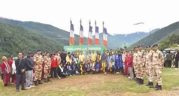 Arunachal : आईटीबीपी ने एलबीएसएनएए प्रशिक्षु अधिकारियों के लिए सांस्कृतिक कार्यक्रम आयोजित किया